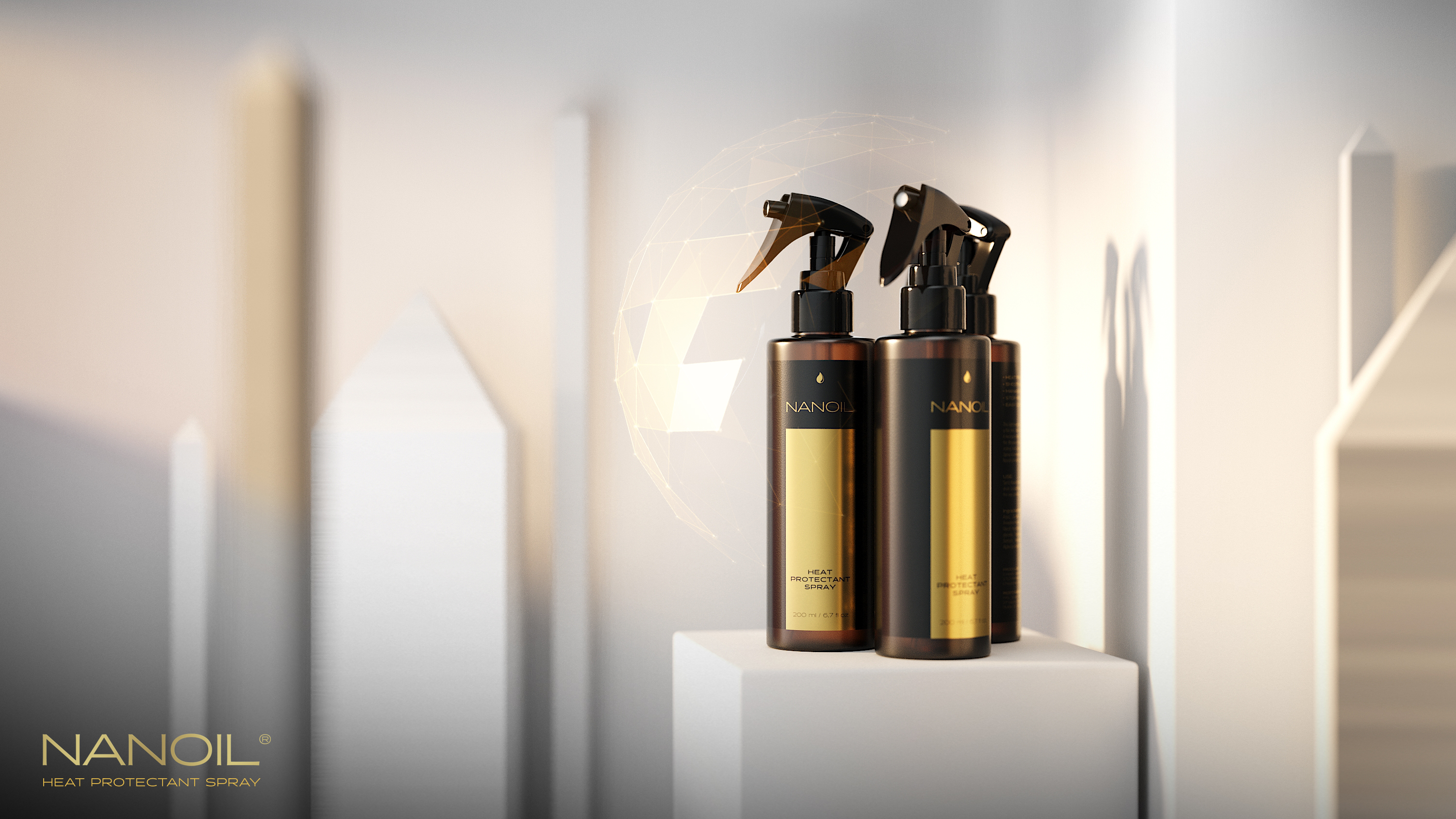 Spray Termoprotettore Nanoil – la migliore protezione per i capelli