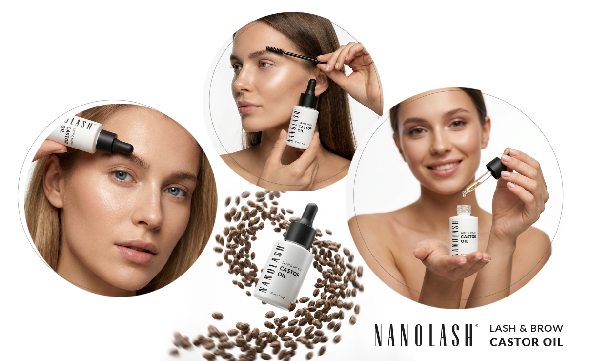 Nanolash Castor Oil: l’olio di ricino che trasforma la cura quotidiana di ciglia e sopracciglia